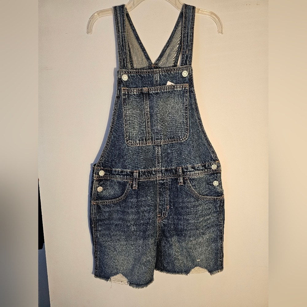 Old Navy Blue Denim Overalls